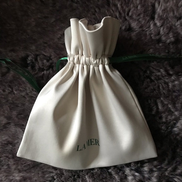 La Mer Drawstring Makeup Cosmetics Pouch - Picture 3 of 5